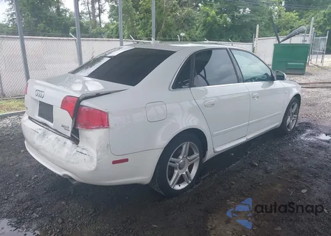 2008 Audi A4 2.0T z USA, uszkodzony, nr VIN WAUDF78E38A056297